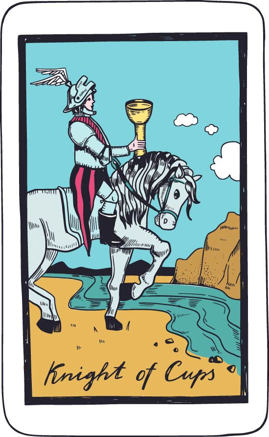 คุณได้ไพ่ Knight of Cups