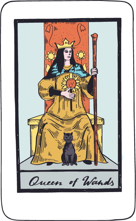 คุณได้ไพ่ Queen of Wands