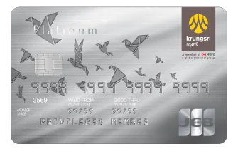 บัตรเครดิต กรุงศรี เจซีบี แพลทินัม