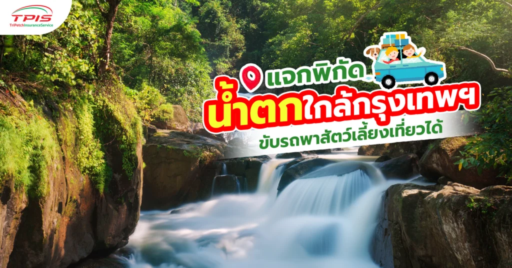 แจกพิกัดน้ำตกใกล้กรุงเทพฯ ขับรถพาสัตว์เลี้ยงเที่ยวได้-1