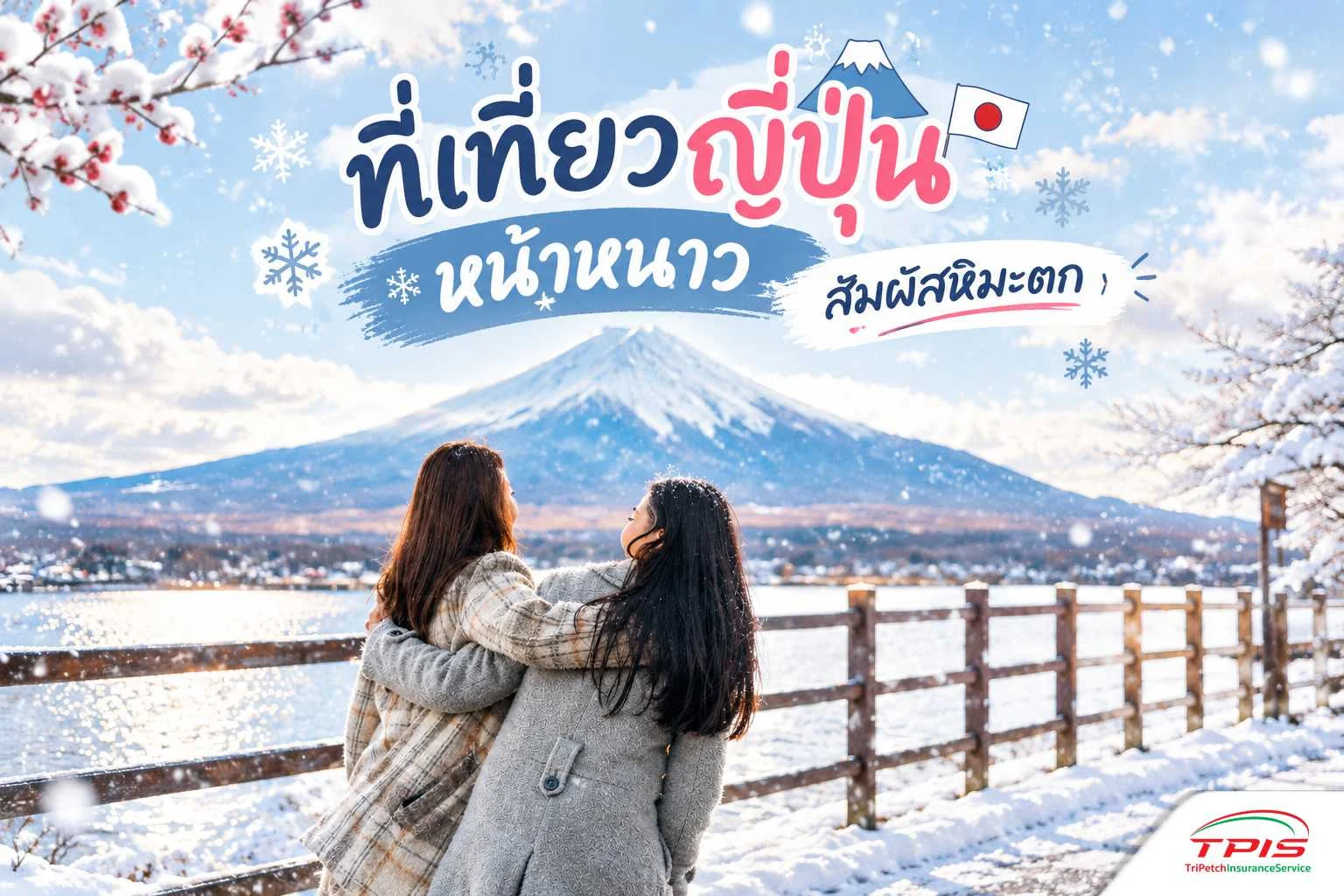 ที่เที่ยวญี่ปุ่น หน้าหนาว สัมผัสหิมะตก